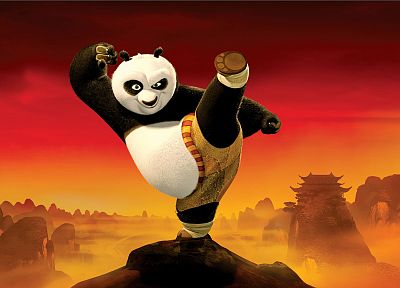 panda bears, Kung Fu Panda - random desktop wallpaper