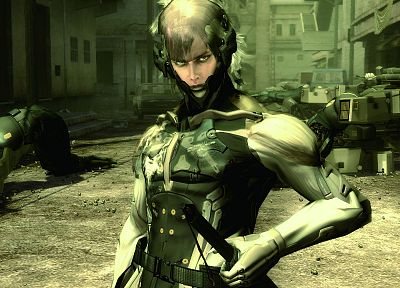 video games, Metal Gear Solid, Raiden - desktop wallpaper
