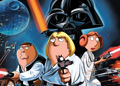 Star Wars, Family Guy - random desktop wallpaper
