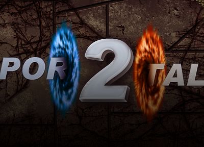 Portal 2 - duplicate desktop wallpaper