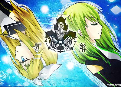Vocaloid, Kagamine Rin, Roshin Yuukai (Meltdown) - desktop wallpaper