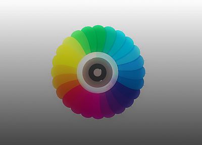 multicolor, vectors, gray background, color spectrum - related desktop wallpaper