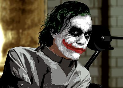 The Joker, The Dark Knight - duplicate desktop wallpaper