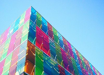 multicolor, architecture - desktop wallpaper