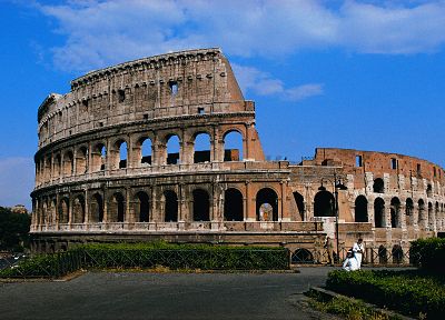 Rome, Italy, Colosseum - desktop wallpaper