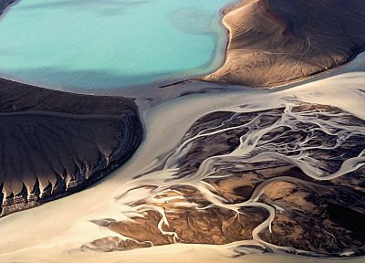 Iceland, rivers - duplicate desktop wallpaper
