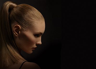 blondes, women, models - duplicate desktop wallpaper